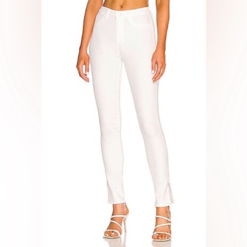 L’agence white Josie skinny jeans NWT size 24 00